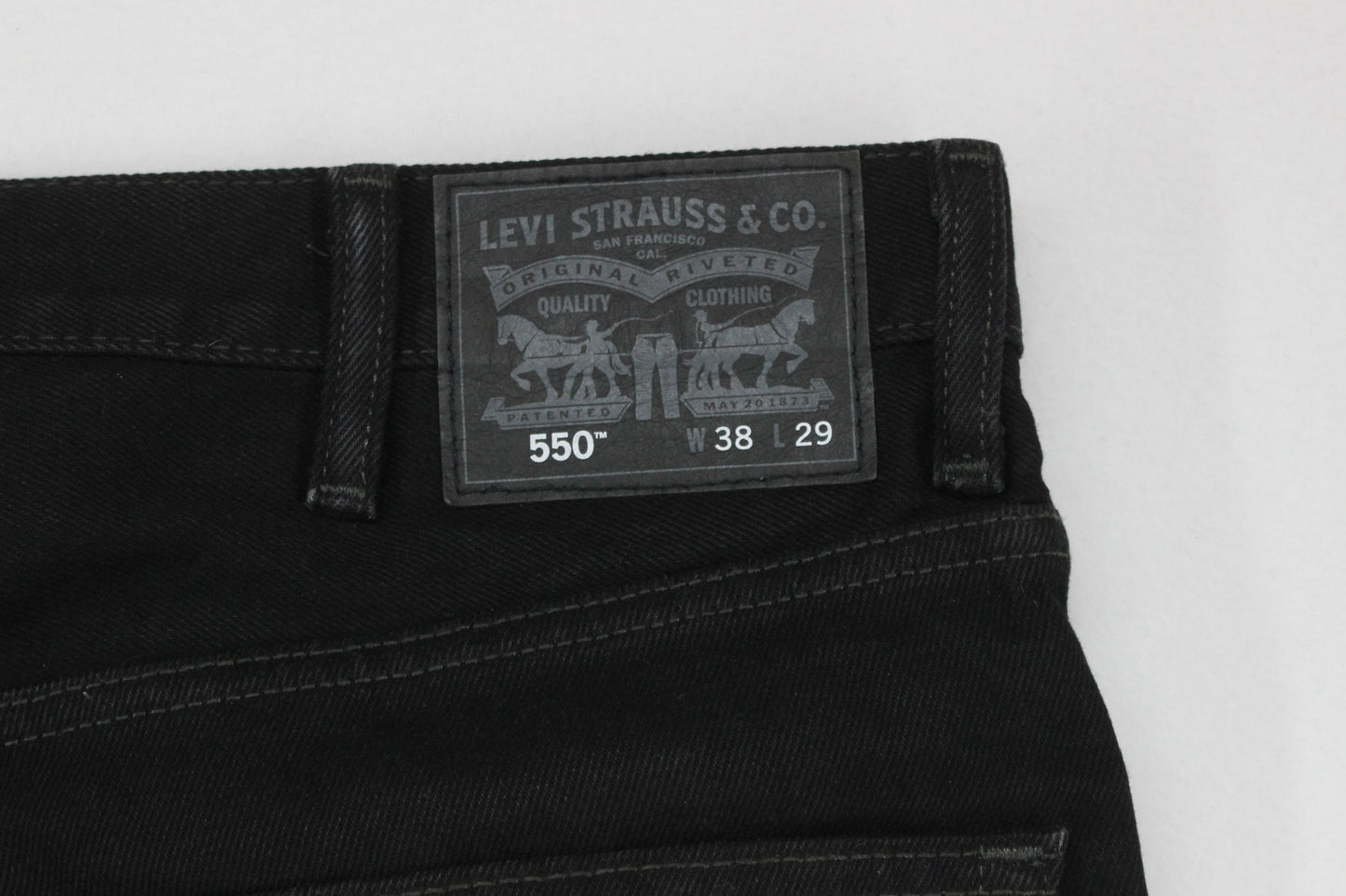 Mens 550 Jeans Relaxed Baggy Classic Denim