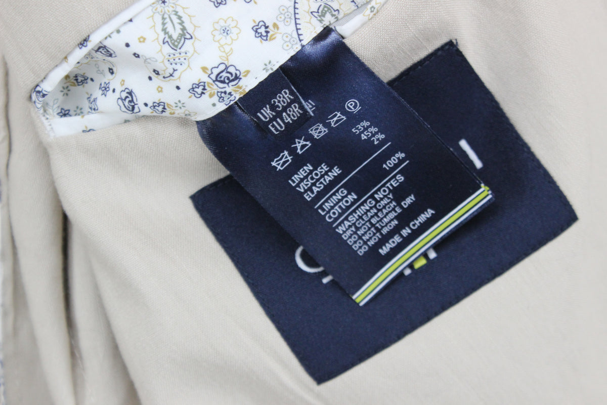 Mens Blazer Formal Lightweight Linen Mix