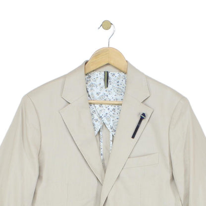 Mens Blazer Formal Lightweight Linen Mix