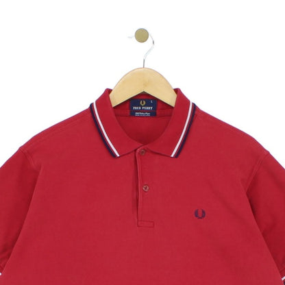 Mens Polo Shirt Uk Made Collared Short Sleeve Retro
