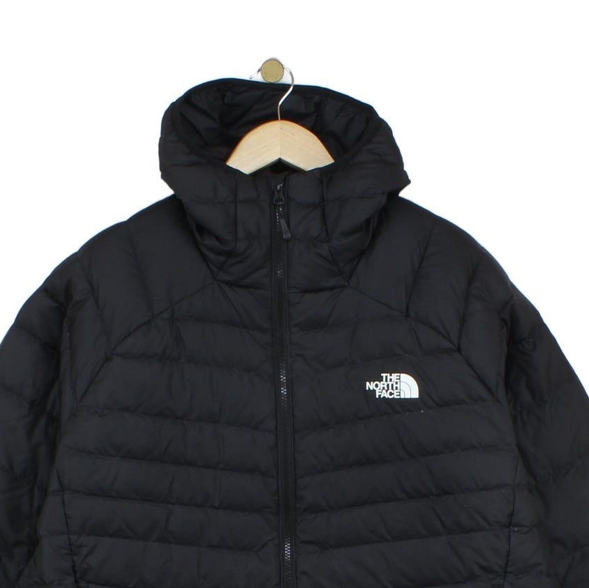 Mens 550 Down Quilted Jacket Hooded Full Zip