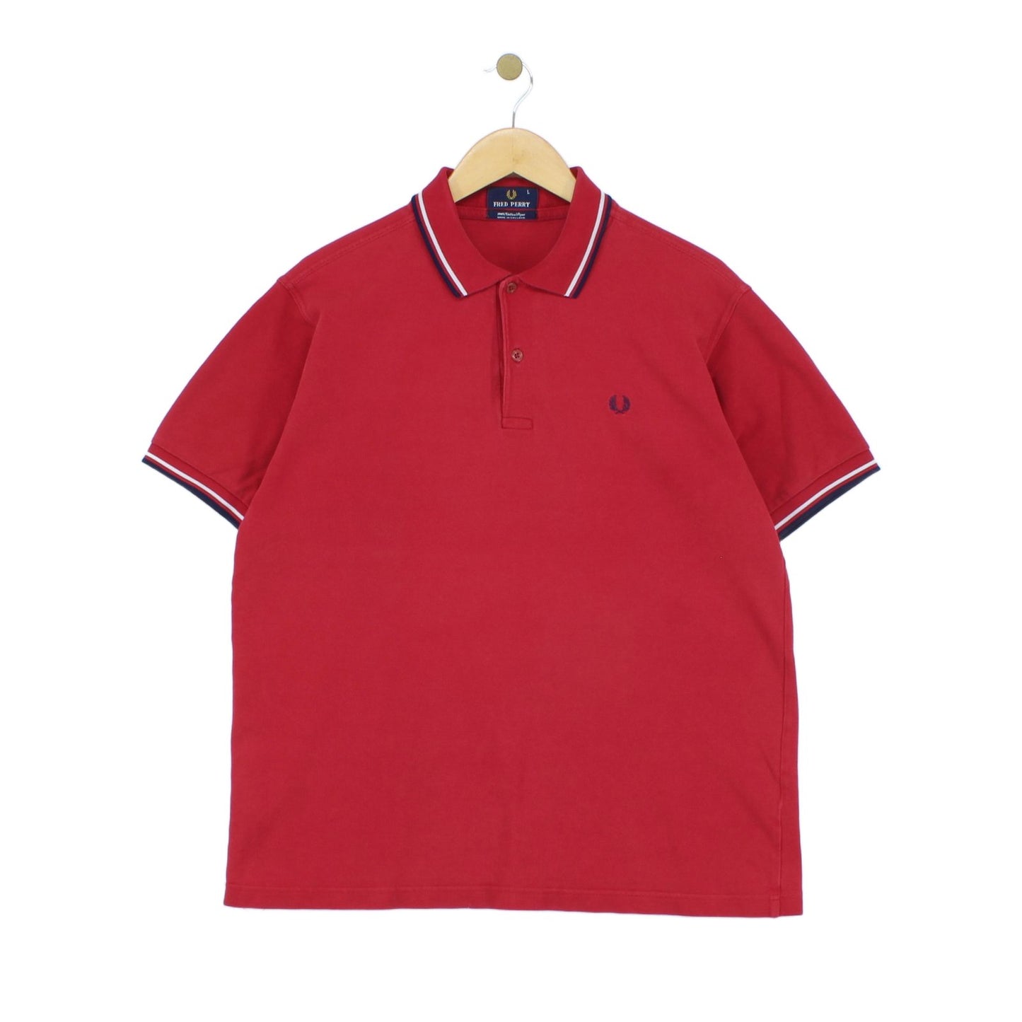 Mens Polo Shirt Uk Made Collared Short Sleeve Retro