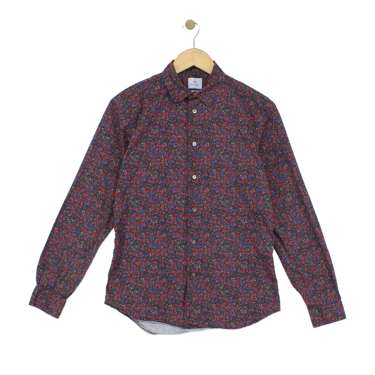 Mens Floral Shirt Slim Fit