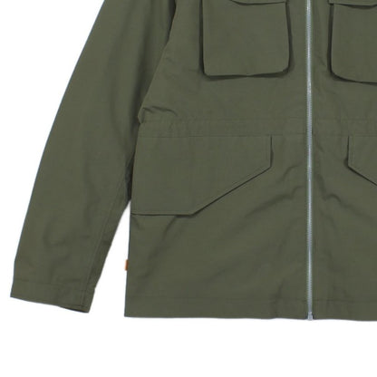 Mens Waterproof Jacket Full Zip Outdoor Hooded