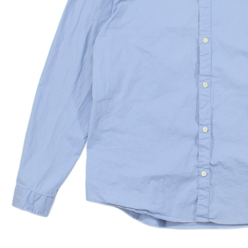Mens Shirt Slim Fit Long Sleeve Button Up