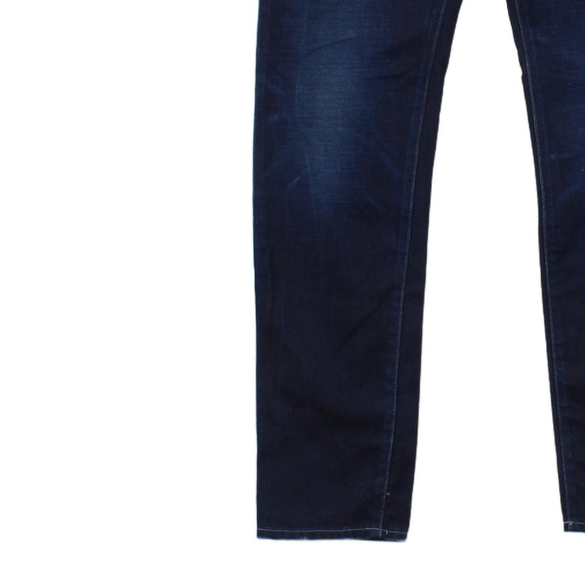 Mens 3301 Jeans Low Tapered Button Fly