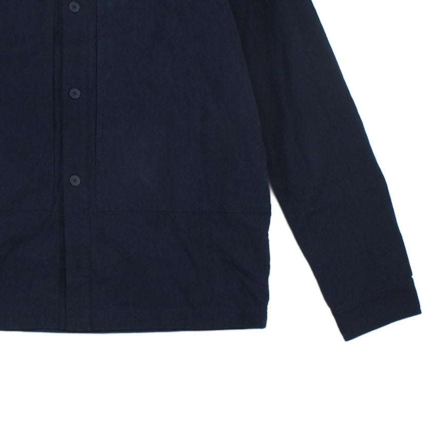 Mens Jacket Button Up Collared Long Sleeve