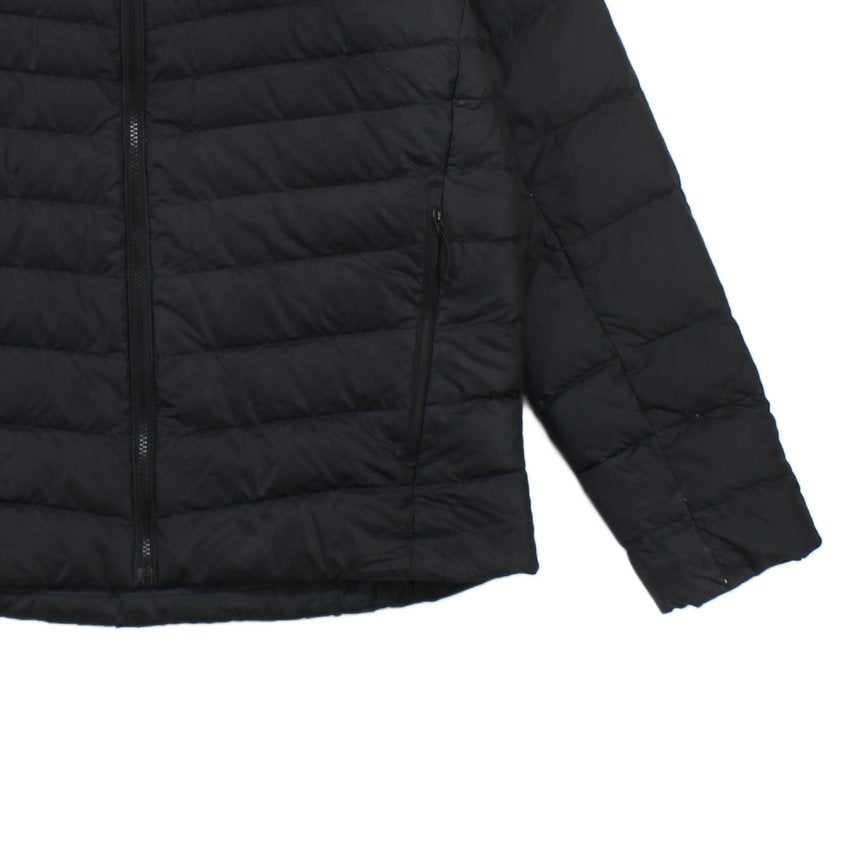 Mens 550 Down Quilted Jacket Hooded Full Zip