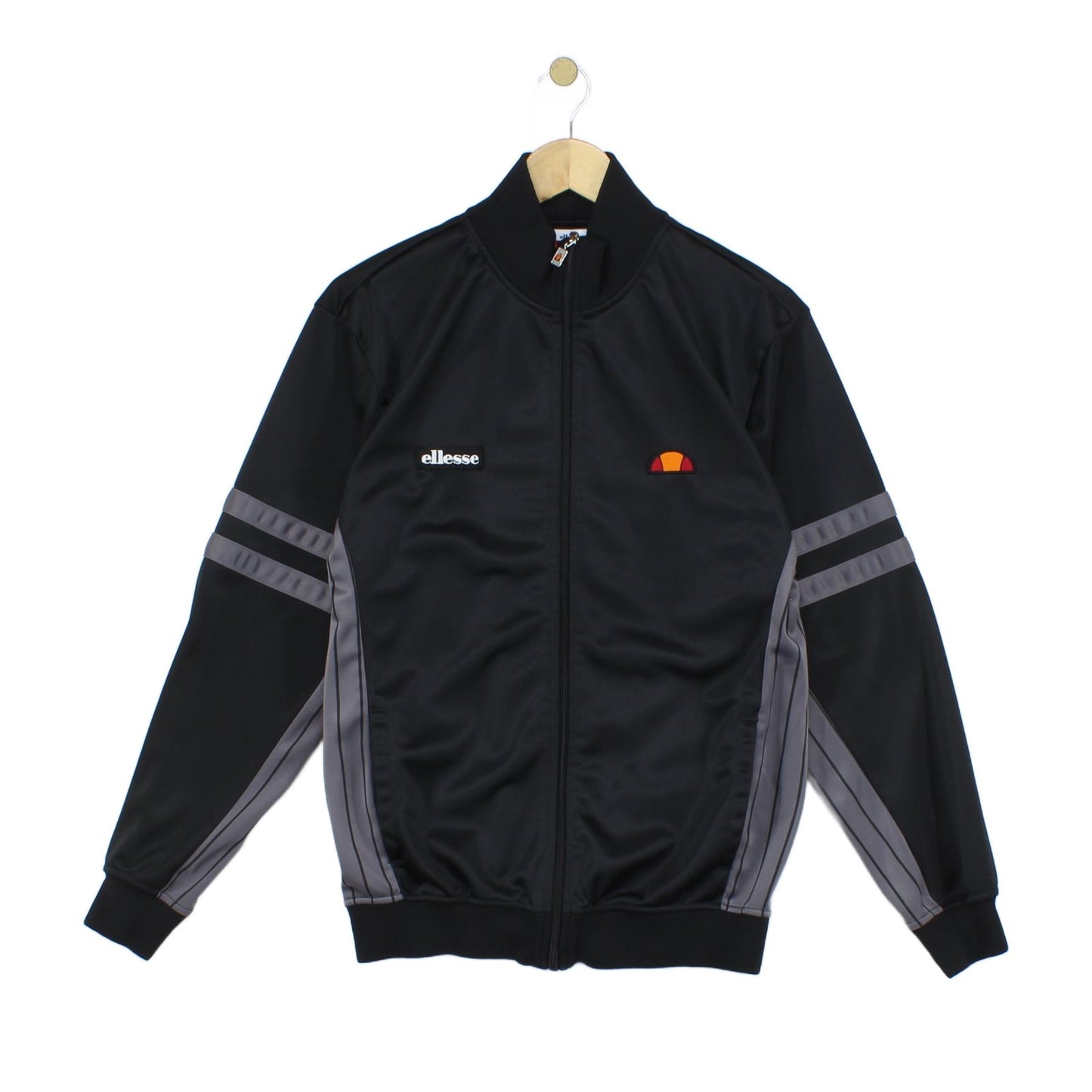 Mens Track Jacket 80S Casuals Retro Stripes