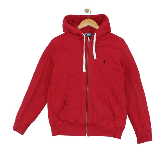 Mens Hoodie Full Zip Drawstring