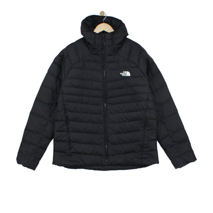 Mens 550 Down Quilted Jacket Hooded Full Zip