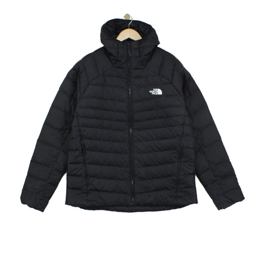 Mens 550 Down Quilted Jacket Hooded Full Zip