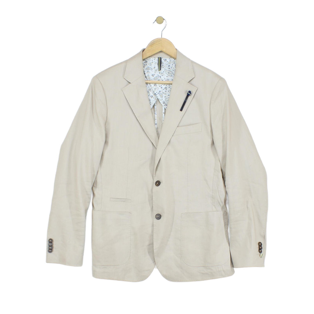Mens Blazer Formal Lightweight Linen Mix