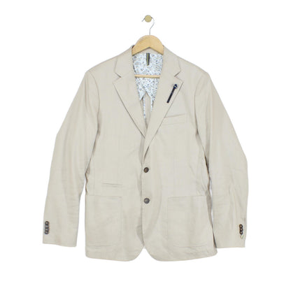 Mens Blazer Formal Lightweight Linen Mix