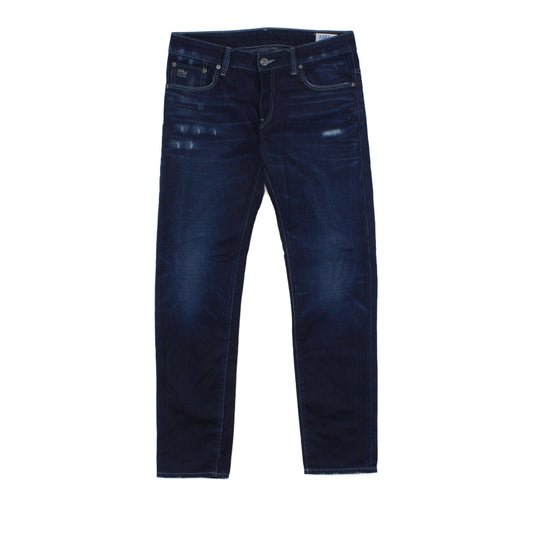 Mens 3301 Jeans Low Tapered Button Fly