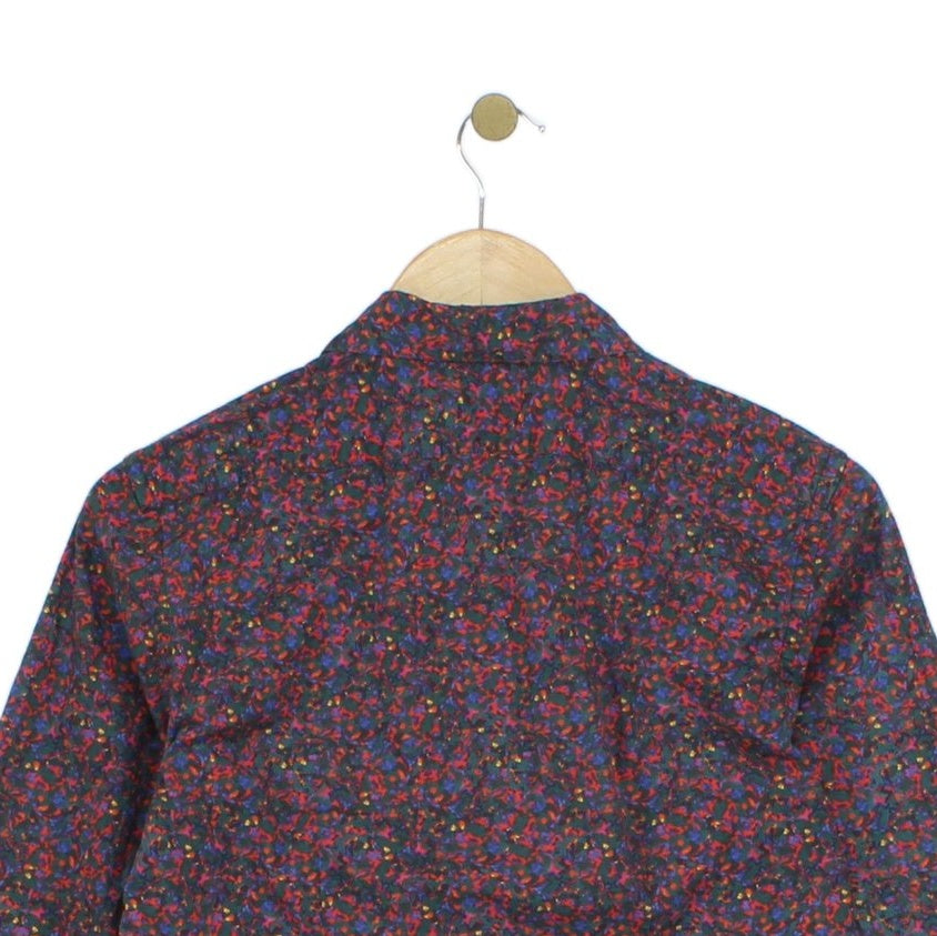 Mens Floral Shirt Slim Fit