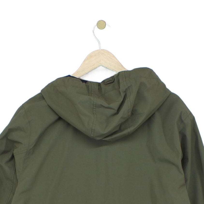 Mens Waterproof Jacket Full Zip Outdoor Hooded