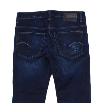 Mens 3301 Jeans Low Tapered Button Fly