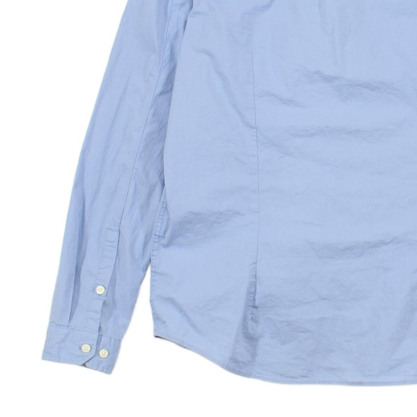 Mens Shirt Slim Fit Long Sleeve Button Up