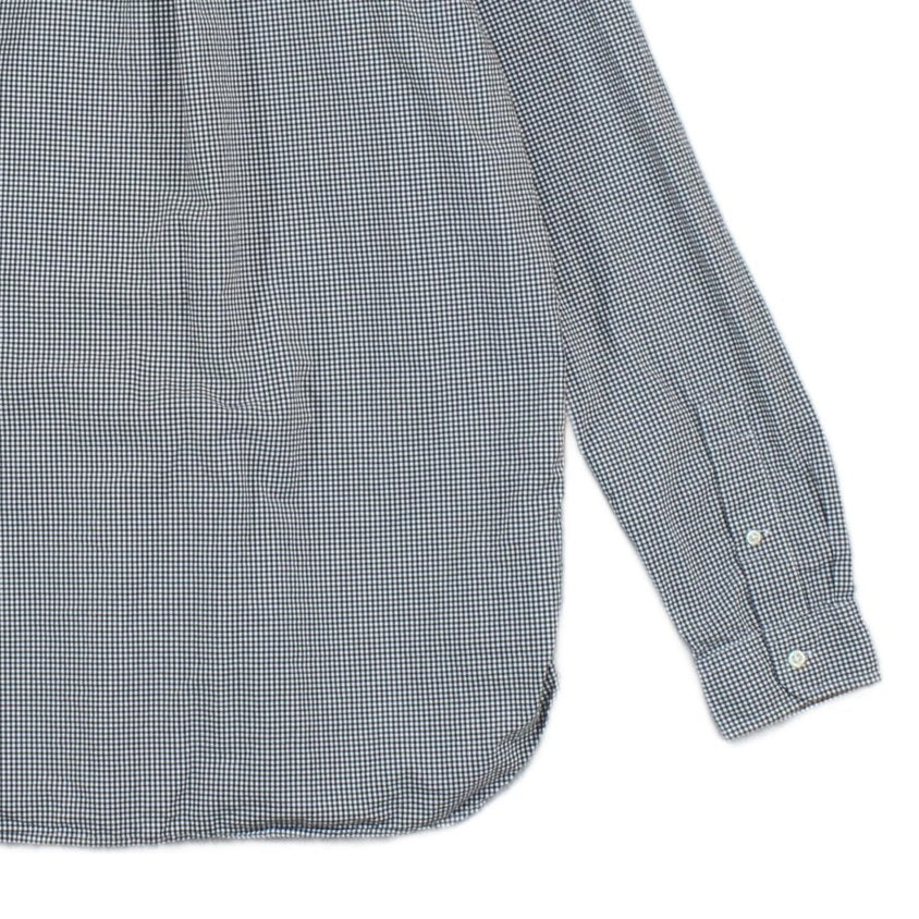 Mens Shirt Check Button Down Slim Fit