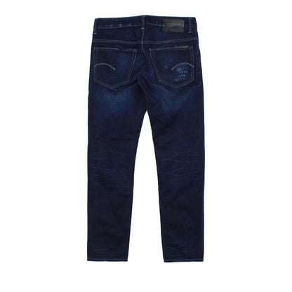 Mens 3301 Jeans Low Tapered Button Fly