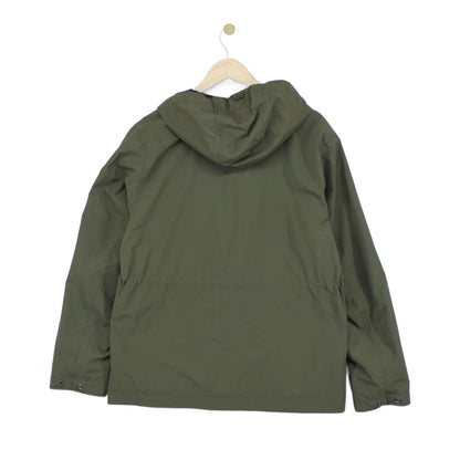 Mens Waterproof Jacket Full Zip Outdoor Hooded