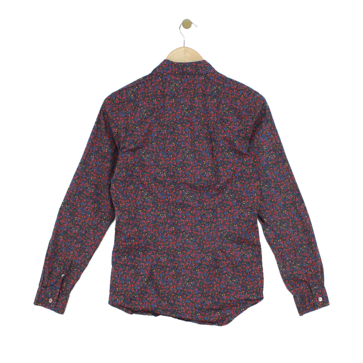 Mens Floral Shirt Slim Fit