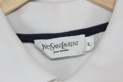 Mens Striped Polo Shirt Spell Out