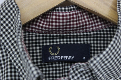 Mens Check Shirt Gingham Button Down Classic