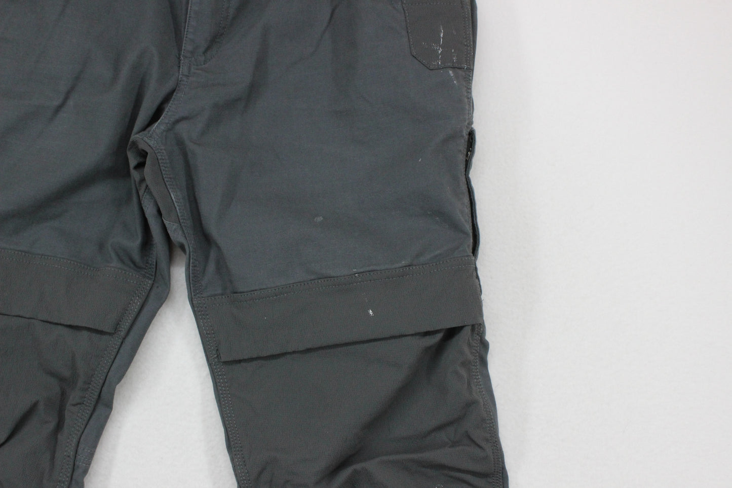 Mens Cargo Trousers Durable Workwear Ripstop Steel