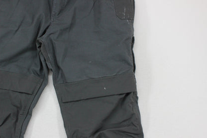 Mens Cargo Trousers Durable Workwear Ripstop Steel
