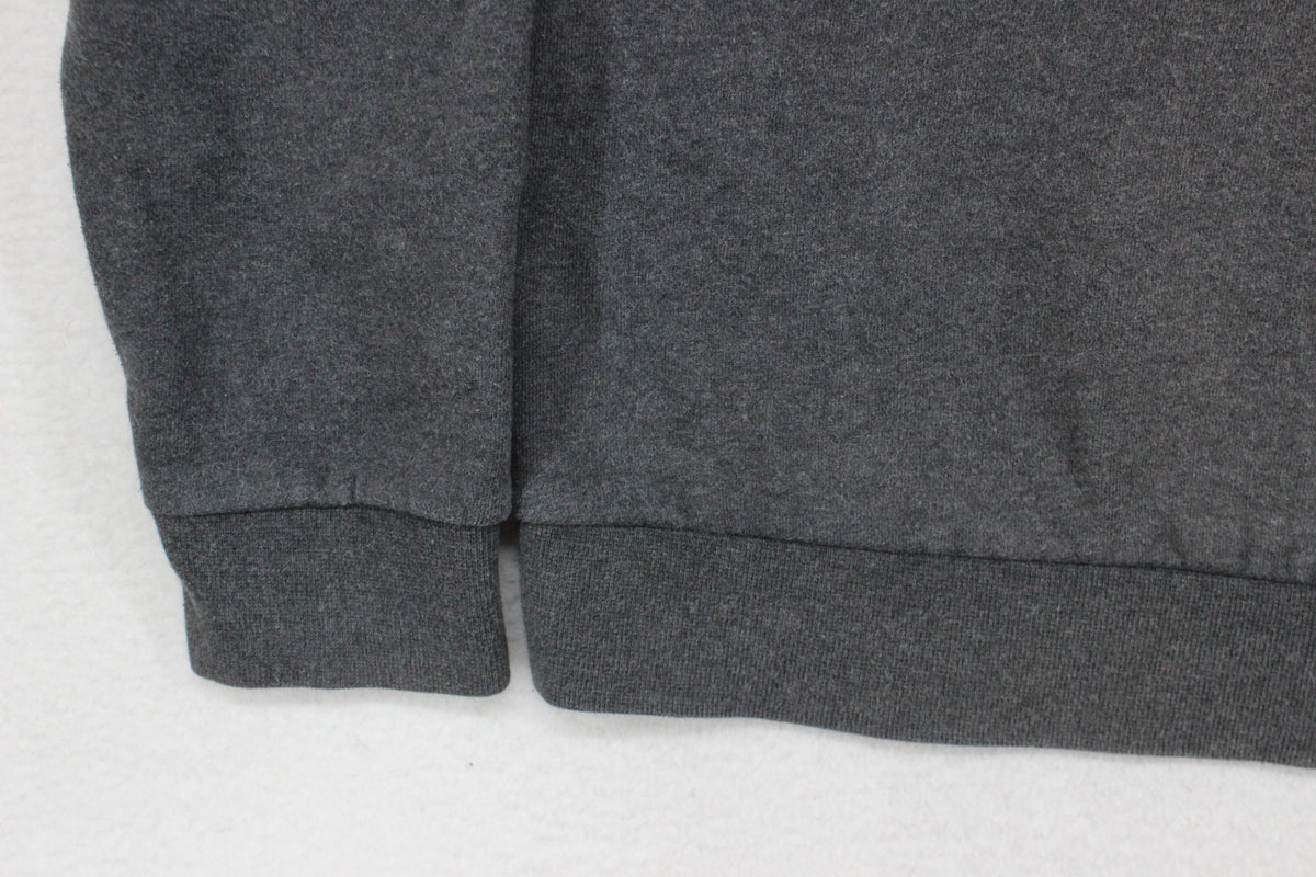 Mens Sweatshirt Logo Print Crew Neck Long Sleeve