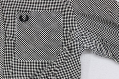 Mens Check Shirt Gingham Button Down Classic