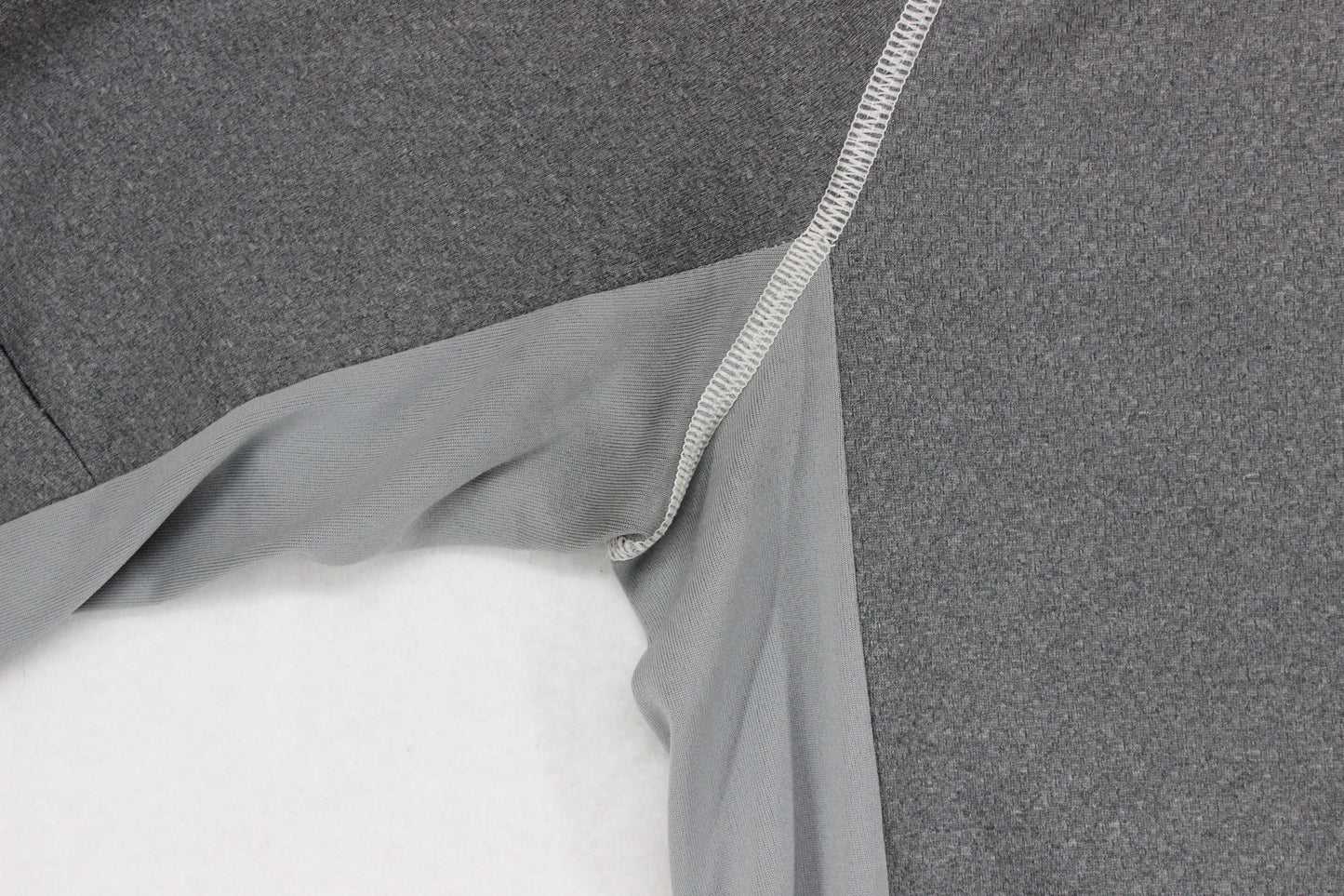 Mens 1/4 Zip T-Shirt Activewear Flashdry