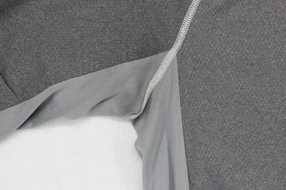 Mens 1/4 Zip T-Shirt Activewear Flashdry