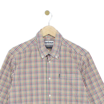 Mens Check Shirt Tailored Plaid