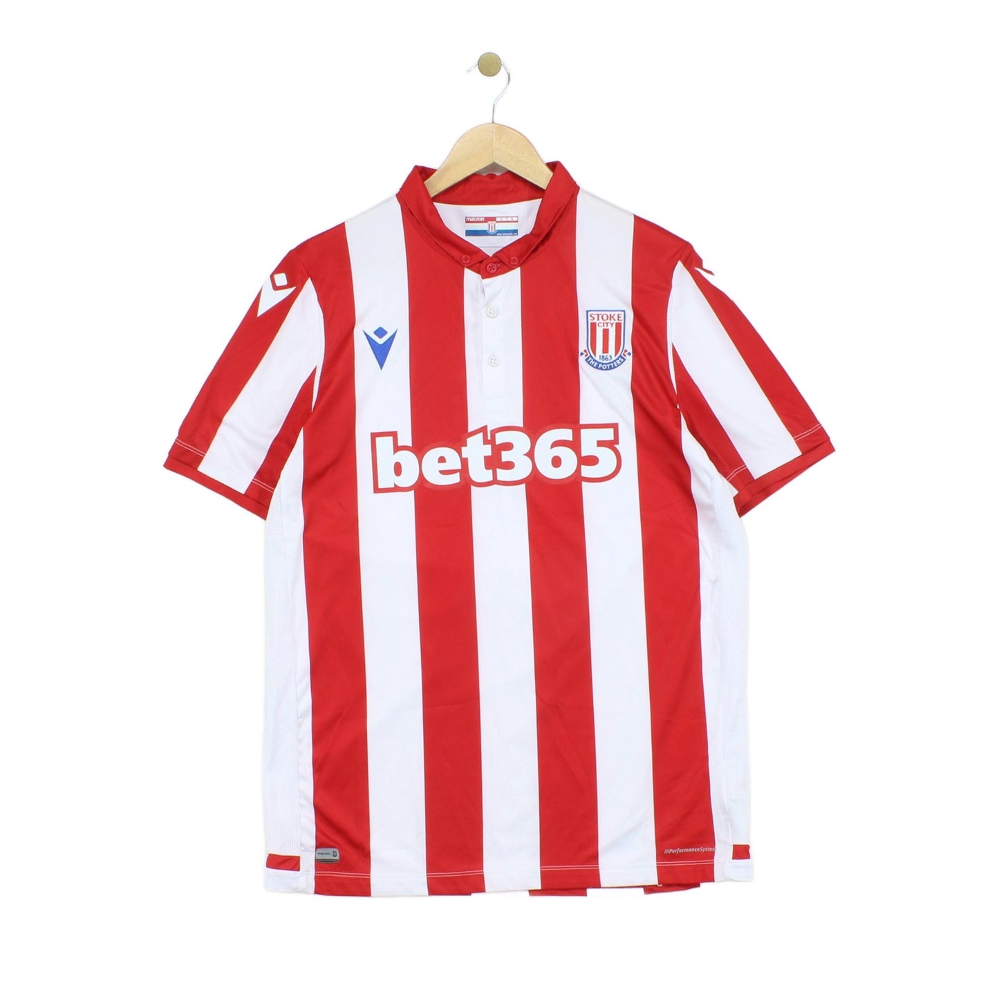 Mens Stoke City 2019-20 Football Shirt Home Jersey