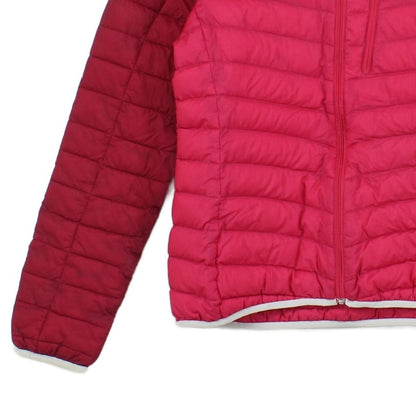 Womens Quilted Jacket Outdoor Down Filled Hooded