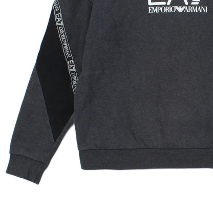 Mens Sweatshirt Logo Print Crew Neck Long Sleeve