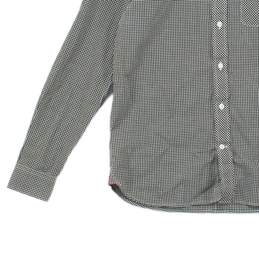 Mens Check Shirt Gingham Button Down Classic