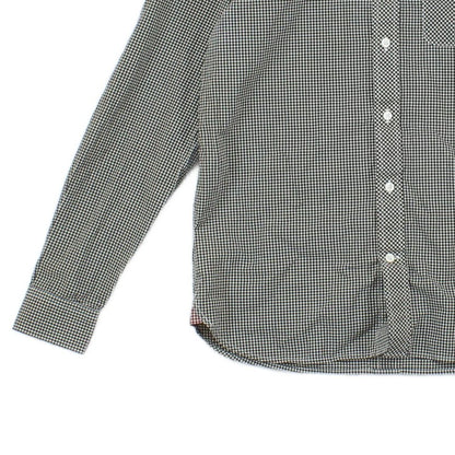 Mens Check Shirt Gingham Button Down Classic