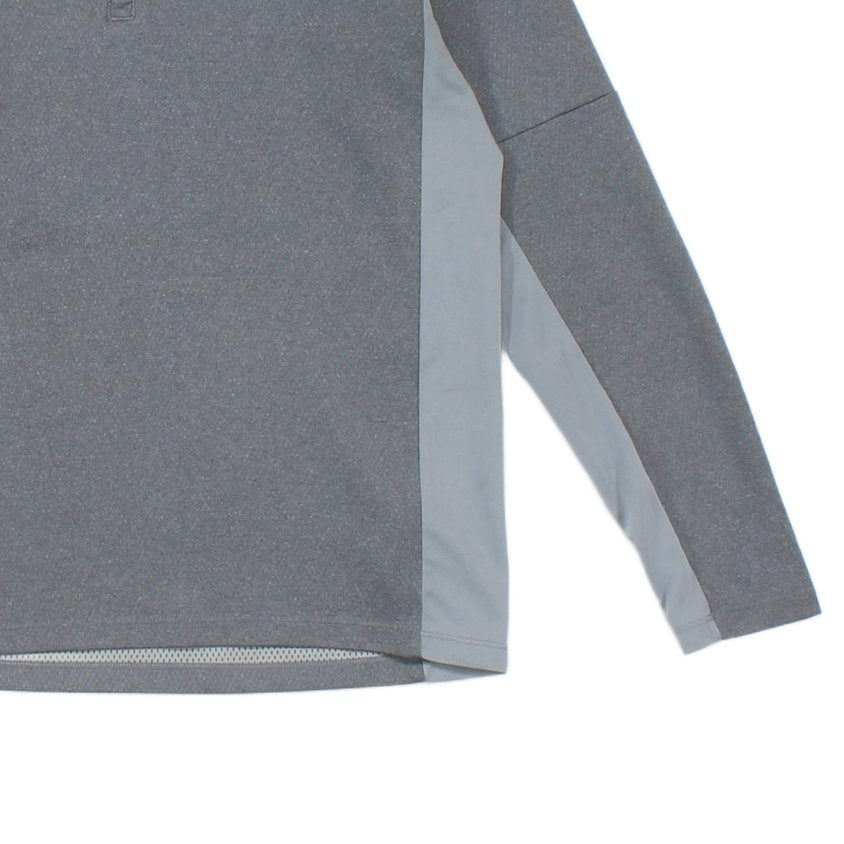 Mens 1/4 Zip T-Shirt Activewear Flashdry