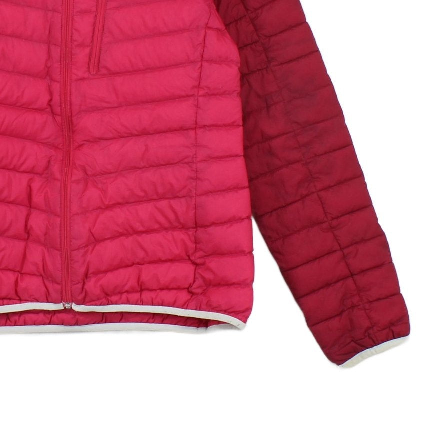 Womens Quilted Jacket Outdoor Down Filled Hooded