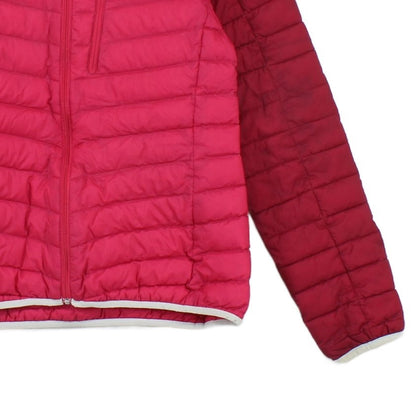 Womens Quilted Jacket Outdoor Down Filled Hooded