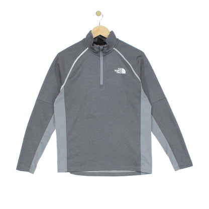 Mens 1/4 Zip T-Shirt Activewear Flashdry