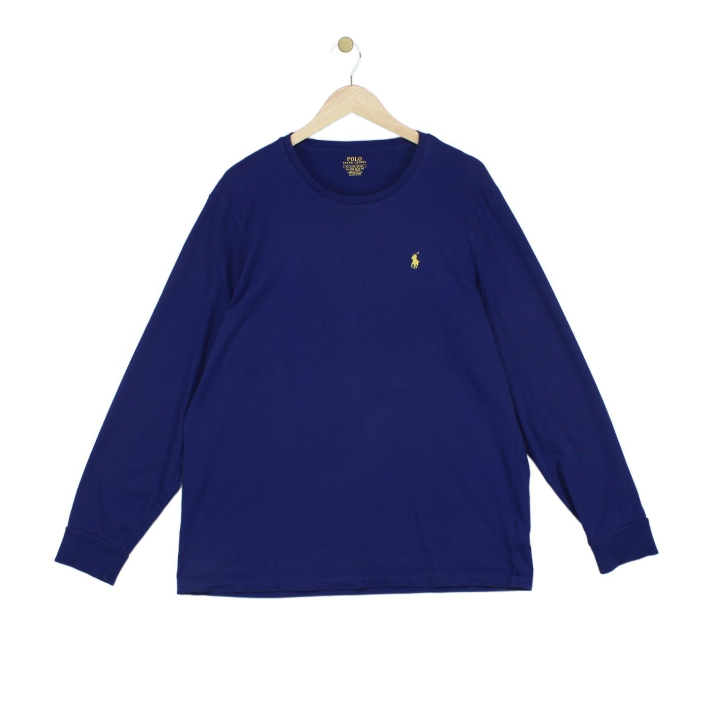 Mens T-Shirt Long Sleeve Custom Fit Logo