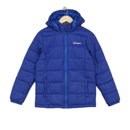 Boys Puffer Jacket Padded Hooded Outdoor