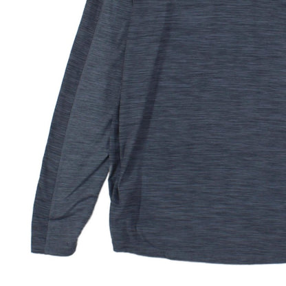 Mens 1/4 Zip Sweatshirt Activewear Long Sleeve Base Layer