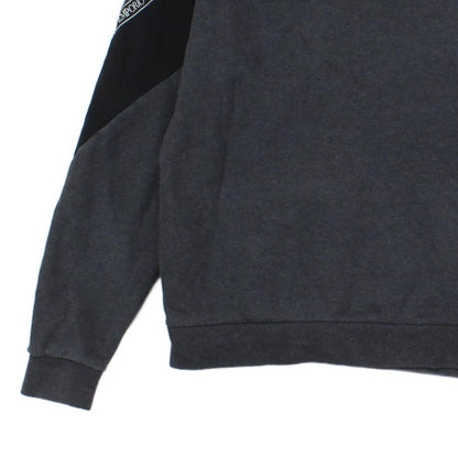 Mens Sweatshirt Logo Print Crew Neck Long Sleeve