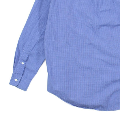 Mens Check Shirt Long Sleeve Button Down Classic